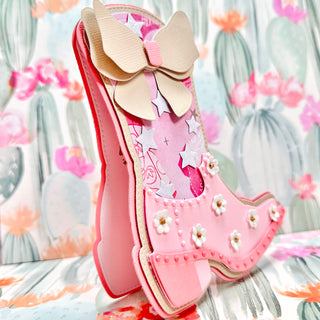 Cowboy Boot Mini Album