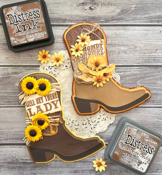 Cowgirl Stamp Set