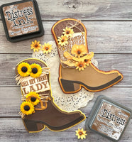 Cowgirl Stamp Set