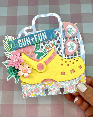 Croc Shoe Memorydex Card