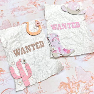 Wanted Poster Nesting Set