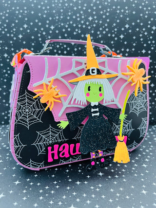 3D Spider Web Purse