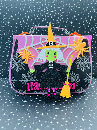3D Spider Web Purse