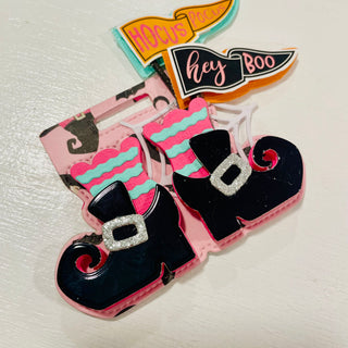 Witch Shoe Bag Topper