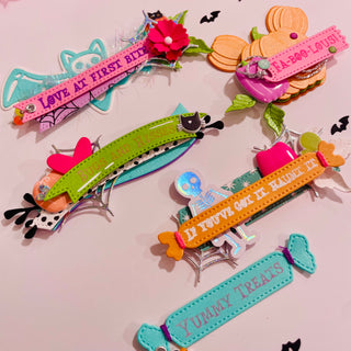 Halloween Sentiments  & Die Set