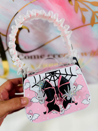 3D Spider Web Purse