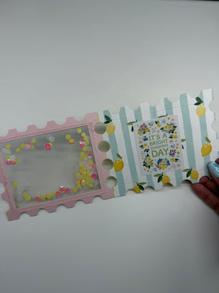 Postage Stamp Card Base