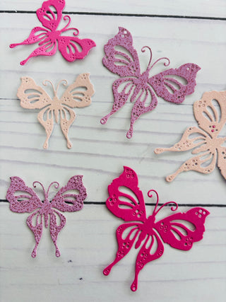 Shabby Chic Butterly Duo