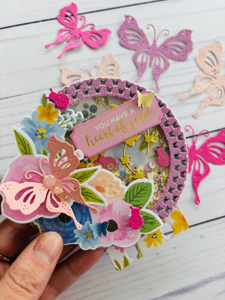 Shabby Chic Butterly Duo