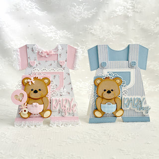 Baby Overall Card Set