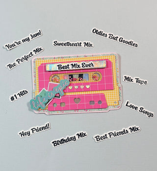 Mix Tape Stamp & Die Set