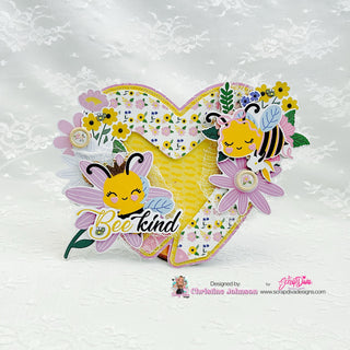 Bee Happy Chipboard Stickers