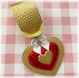 Heart Suitcase Tags