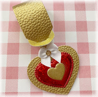 Heart Suitcase Tags