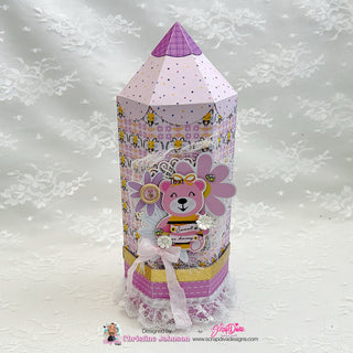 Bee Happy Chipboard Stickers