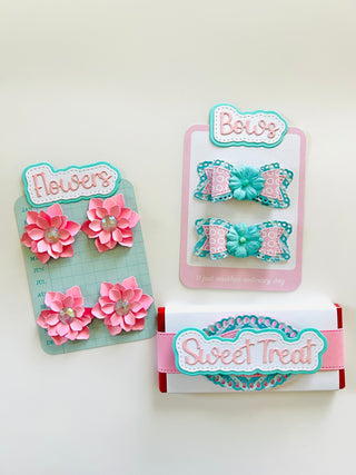 Lace Border Bow