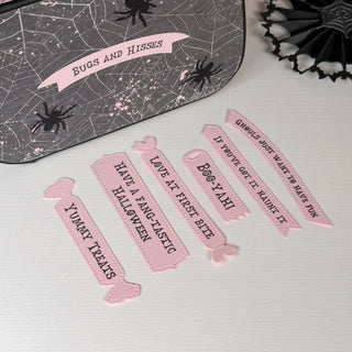 Halloween Sentiments  & Die Set