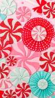 Candy Cane Rosette Duo