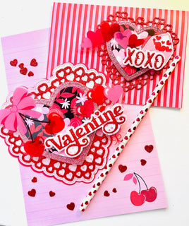 Romantic Heart Border