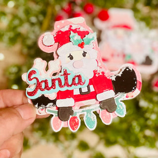 Santa Bag Topper