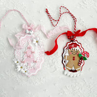 Wavy Oval W/ Bow - PRE-ORDER ONLY