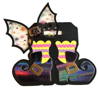 Witch Shoe Bag Topper