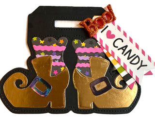 Witch Shoe Bag Topper