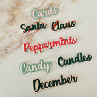 Christmas Words (C) 3