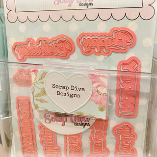 Double Stitch Heart Nesting Set