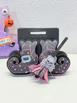 Witch Shoe Bag Topper