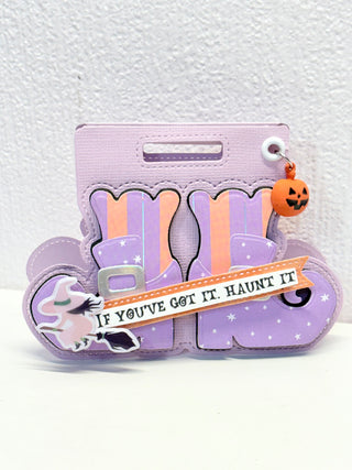 Witch Shoe Bag Topper