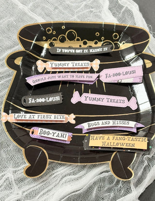 Halloween Sentiments  & Die Set