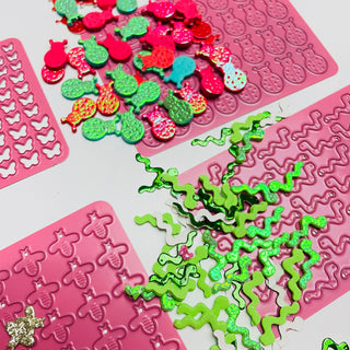 Spring Critters Shaker Plates