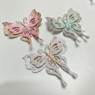 Shabby Chic Butterly Duo