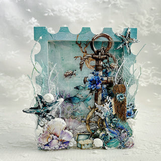 Postage Stamp Card Base