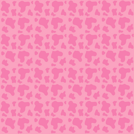 Cowgirl Dreams Cow Print Acetate Sheet