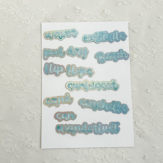 Beach Words #2