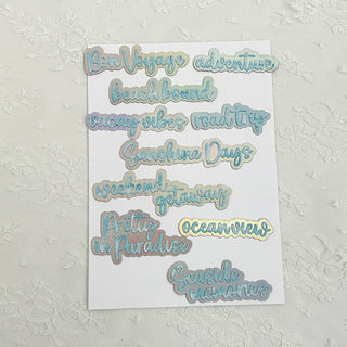 Beach Words #3