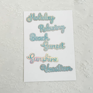 Holiday Word Set