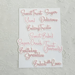 Baking Words