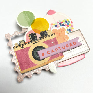 Postage Stamp Card Base