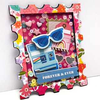 Postage Stamp Card Base