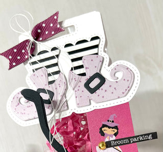 Witch Shoe Bag Topper