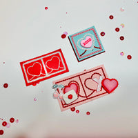 Heart Postage Stamps Die Set