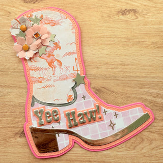 Cowboy Boot Mini Album