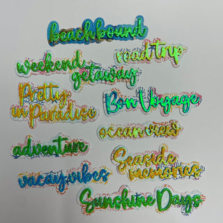 Beach Words #3