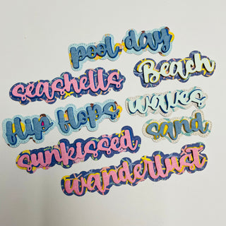 Beach Words #2