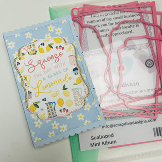 Scalloped Mini Album