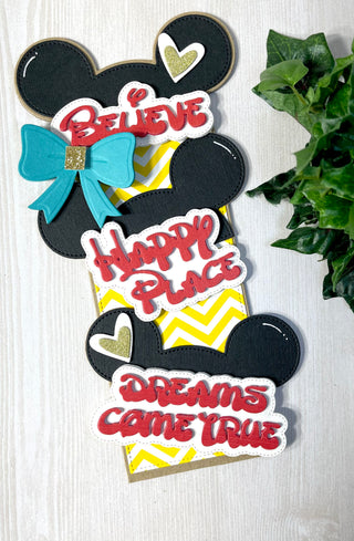 Magic Kingdom Words Die Set