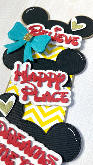 Magic Kingdom Words Die Set